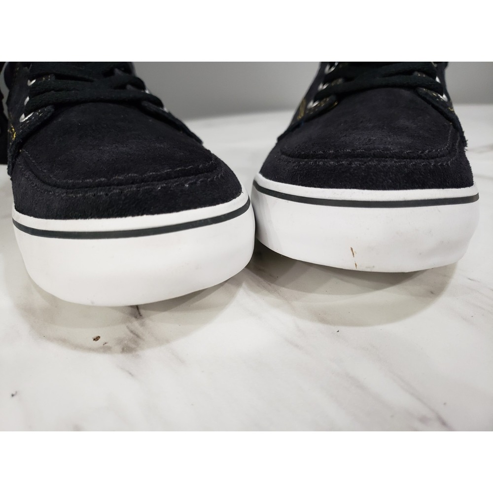 Converse Cons Sea Star LS Mid Mens Size 8 / Womens size 9.5 Suede black‎ shoes - Picture 5 of 10